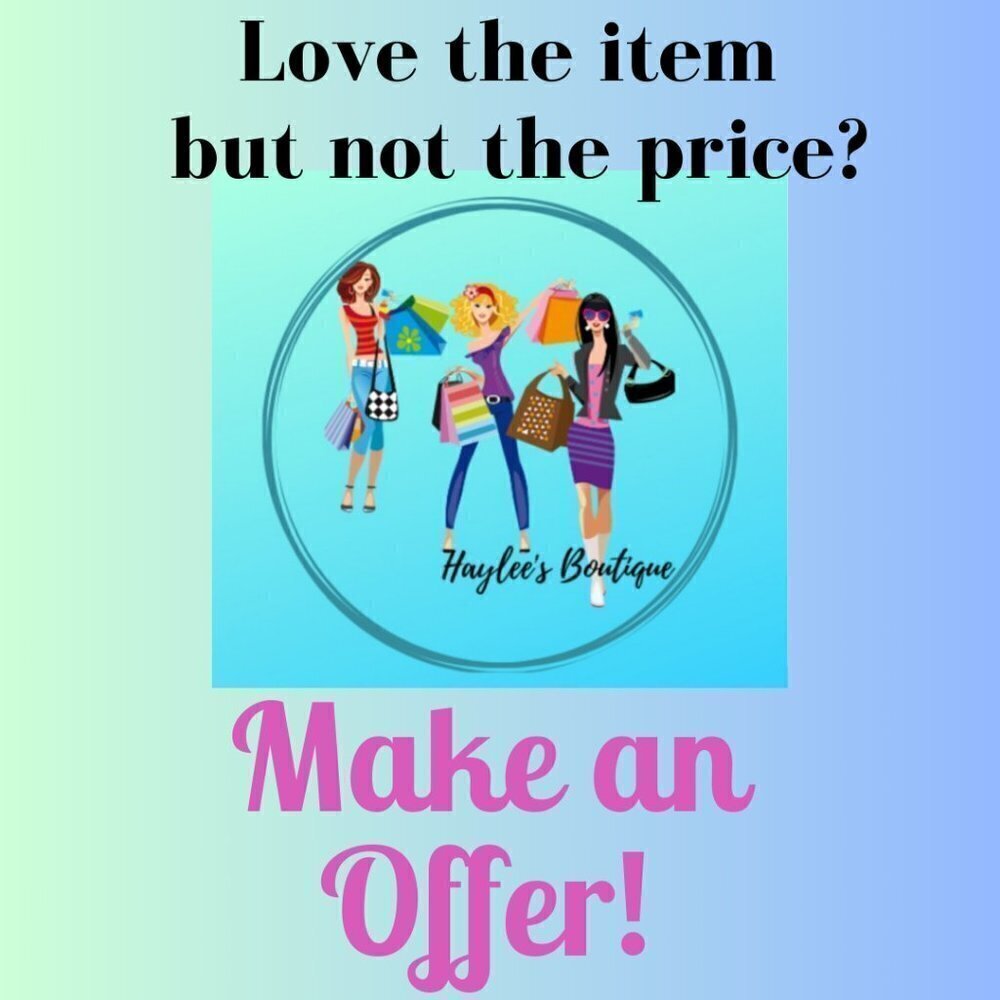 Love the item but not the price? Make an Offer!